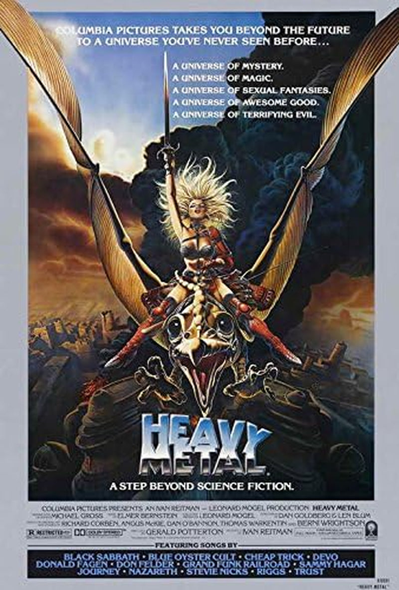 Heavy Metal Poster Movie (27 X 40 Inches - 69Cm X 102Cm) (1981) (Style D)